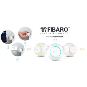 Fibaro The Heat Controller Starter Pack ZW5 EU 140554955 - Głowica termostatyczna