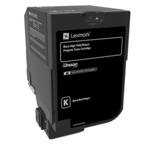 Lexmark Rückgabe-Tonerkartusche Schwarz 20.000 Seiten (CS720, CS725) | Lexmark Schwarz 140707967 - Lexmark Toner für Drucker
