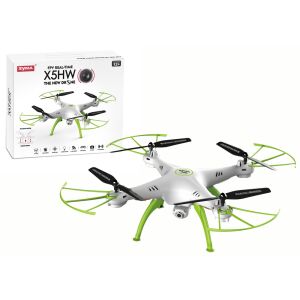 Syma X5HW Biały i Zielony Dron RC z Kamerą - Dron