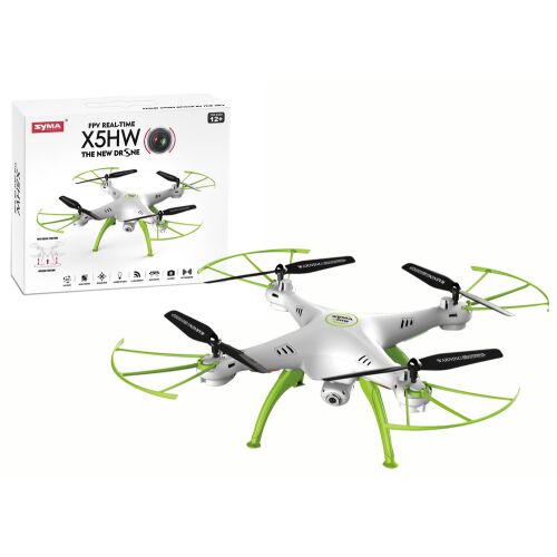 Syma X5HW Biały i Zielony Dron RC z Kamerą