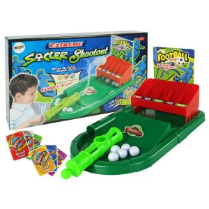 Labdavető játékkártyák focipontok