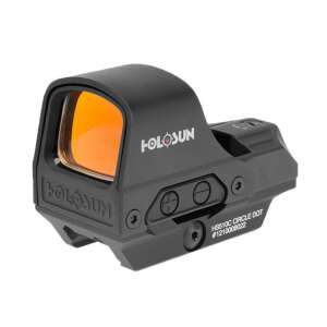Holosun HS510C Nyitott Reflex Irányzék, Kör Pont Retikulum, Fekete - Teleszkóp kiegészítő
