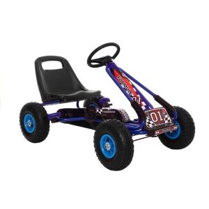A-15 Gokart Kék Pumpált Kerekek