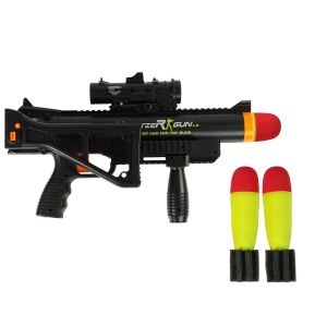 Lansator de grenade cu pușcă și lanternă sonoră neagră