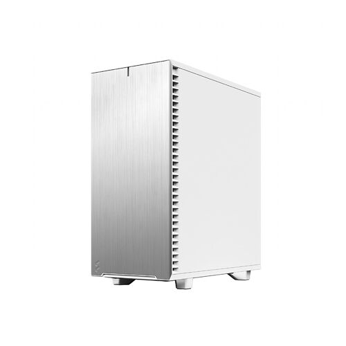 PC skrinka Fractal Design Define 7 Compact White TG Light, 3/4 pohľad