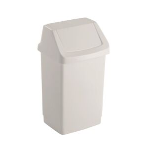 Coș de gunoi Click-it 25L 32.5x26.5x50.5cm alb