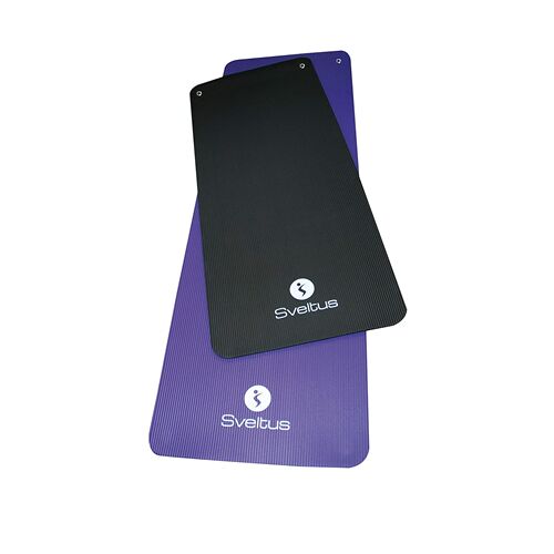 Mata fitness SVELTUS 140x60x1cm Czarna 140787394