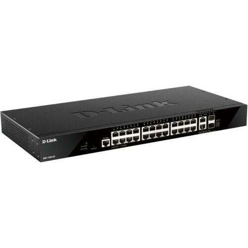 DLINK SW 28P-GB 2P-SFP+ SMART RM