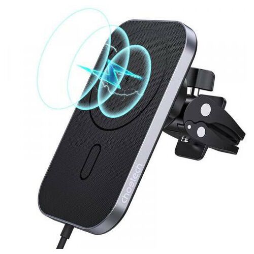 Suport auto Choetech cu încărcător MagSafe T200-F, negru 140797034