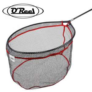 O'Reel GUMI MERÍTŐFEJ KEREK 60X50X35 verseny merítő, fekete és piros, ovális alakú, 60x50x35cm - Halvédelem