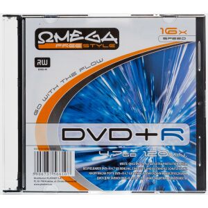 Omega Freestyle DVD+R 4,7 GB 16x Slim 140785392 - Beschreibbare CD & DVD