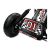 A-15 Go-Cart Czarne pompowane koła 140643005