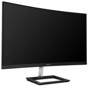 Schräge Ansicht des Philips 272E1CA 27-Zoll Curved Monitors - Monitore