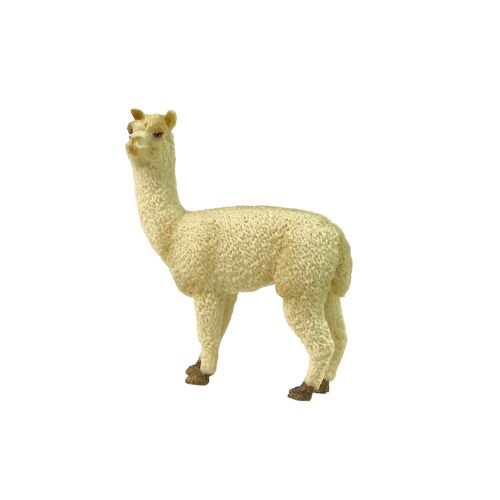 Láma figura, állat játék, élethű részletek