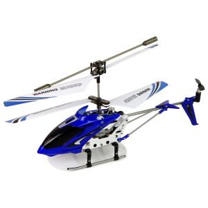 SYMA S107G Kék RC Helikopter Távirányítóval - Lean Toys