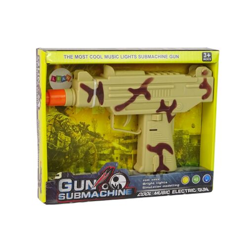 Katonai Géppisztoly Játék Gyerekeknek - Hang és Fény Effektekkel 140552092