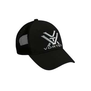 Fekete Vortex Optics baseball sapka hálós háttal - Vortex