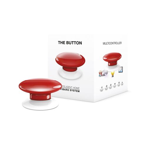 Fibaro The Button bezdrôtové panikové tlačidlo alarmový systém s balením