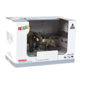 Fiatal Világállatok - Afrikai Varázslódisznó Figura Szett - 2 db