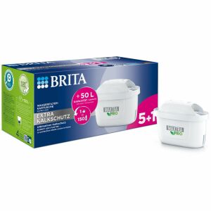 Brita Maxtra PRO Extra vízkővédelem vízszűrő betét 5+1 db - Brita