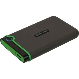 4TB 2.5" Transcend StoreJet külső winchester USB 3.1 Gen1 fekete-zöld (TS4TSJ25M3S) (TS4TSJ25M3) 138652071 - Transcend