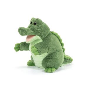 Trudi Krokodil Plüss Báb - Kézi Bábjáték