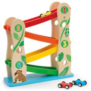 Sevi Eco Smart Fa Versenyautó Rámpa - 3 jármű, 10 hónapos kortól