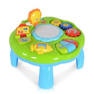 Zenélő Activity Asztal Rajzolóval - 18 hónapos kortól, Kék/Zöld