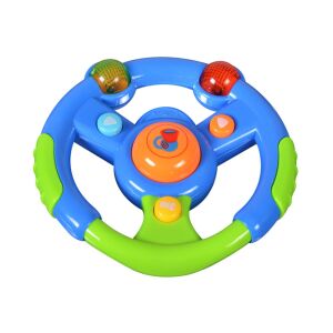 Moni Műanyag zenélő kormány kék/zöld