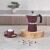 Berlinger Haus Burgundy Moka Pot with Coffee Cup and Beans