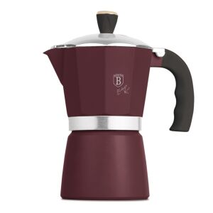 Berlinger Haus Leonardo Collection Burgundy Stovetop Espresso Maker - Berlinger Haus