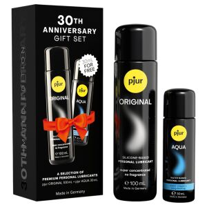 pjur 30th Anniversary Síkosító Ajándékcsomag - 100ml + 30ml