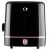 Berlinger Haus Black Rose Toaster back view, stylish black and rose gold kitchen appliance
