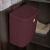 Berlinger Haus Leonardo Collection Burgundy Hanging Trash Can in Kitchen Cabinet