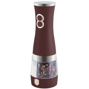 Berlinger Haus Leonardo Collection 2in1 râșniță electrică pentru condimente, bordo - Depozitare și organizare