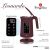 Berlinger Haus Leonardo Collection 1.7L fierbător digital bordo cu butoane tactile și funcție de menținere la cald
