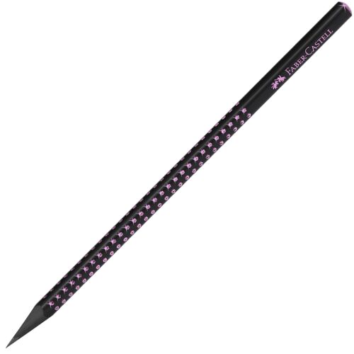 Faber-Castell Sparkle grafitceruza - B keménység, fekete-rózsaszín 163973503 - Grafitceruza