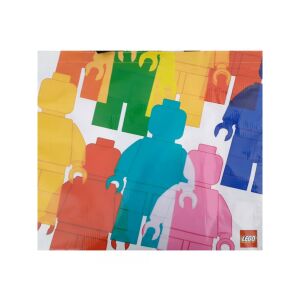 LEGO Minifigura Mintás Újrahasználható Bevásárlótáska - LEGO Rajongóknak