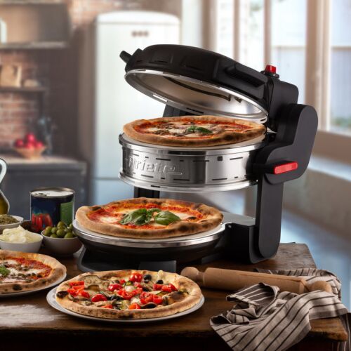 Ariete Pizzeria 0927/01 Dupla Pizza Sütő konyhai környezetben - Pizzasütő