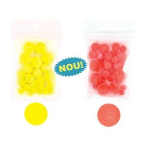 Set 25 Mini Plute Pescuit - 5 Dimensiuni, Culori Asortate 138671312 - Momeală plutitoare