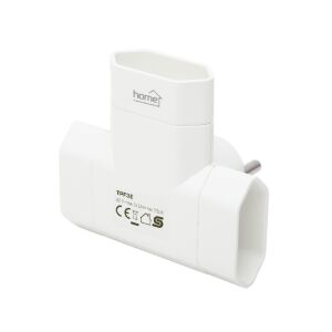 HOME TPF3E 3-as EURO elosztó, ferde nézet - Home