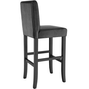 Stołek Barowy Czarny Sztuczna Skóra - Zestaw 6 szt. 138671549 - Meble