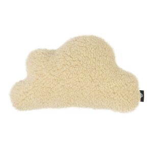 Merinó Gyapjú Felhő Párna - 30x30 cm, Beige