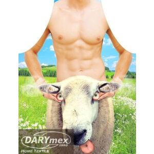 Darymex Bárány Mintás Konyhai Kötény - 50x70 cm, Poliészter