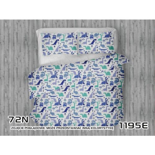 Dinoszaurusz Pamut Ágynemű Garnitúra - 90x120 cm 138672337