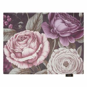 Eurofirany Bársony Terítő Szalvéta - 4 db, 30x40 cm, Púder Ibolya