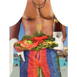 Hawaii Férfi Kötény - 100% Poliészter, 50x70 cm