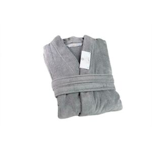 Nefretete Opulence S Ezüst Fürdőköpeny - 100% Egyiptomi Pamut