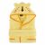 Eurofirany Sárga Oroszlán Kapucnis Gyermek Fürdőköpeny - 2-4 Éves 138672829