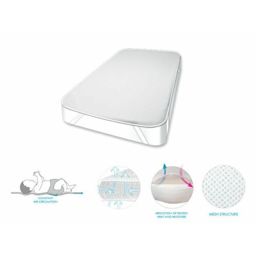 Oxi Légáteresztő Babapárna - 40x90 cm, Nyomáscsökkentő
